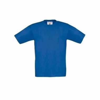 Kobalt blauw t-shirt kinderen