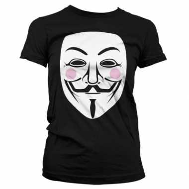 V for Vendetta kleding dames t-shirt