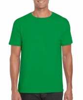 Basic groen shirt heren xs