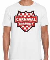 Carnaval verkleed t-shirt brabant wit heren