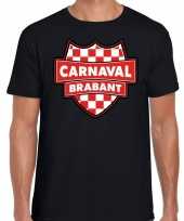 Carnaval verkleed t-shirt brabant zwart heren