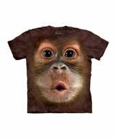 Dieren shirts aap