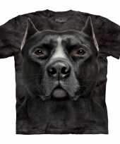 Dieren shirts pitbull hond volwassenen