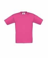 Fuchsia roze t-shirt kinderen