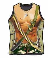 Funartikel t shirt leger soldaat