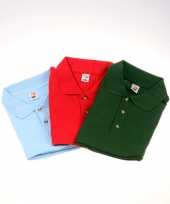Grote maten polo shirt 3 pack