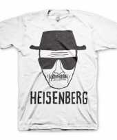 Heren t-shirt heisenberg wit