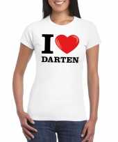 I love darten t-shirt wit dames