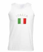 Italie vlaggen tanktop t-shirt