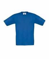 Kobalt blauw t-shirt kinderen