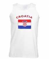 Kroatie vlaggen tanktop t-shirt