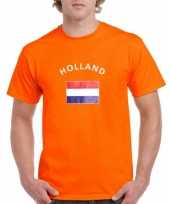 Oranje holland vlaggen t-shirts