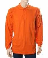 Oranje polo t-shirts