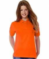 Polo shirts oranje meisjes