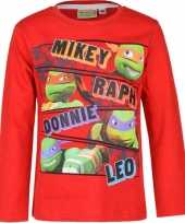 Rode ninja turtles shirt kids