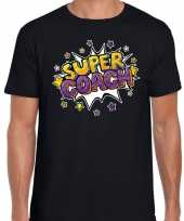 Super coach cadeau t-shirt zwart heren 10191710