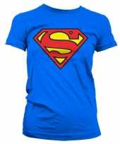 Superman logo kleding dames shirt