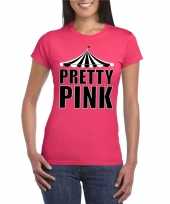 Toppers t-shirt roze pretty pink dames
